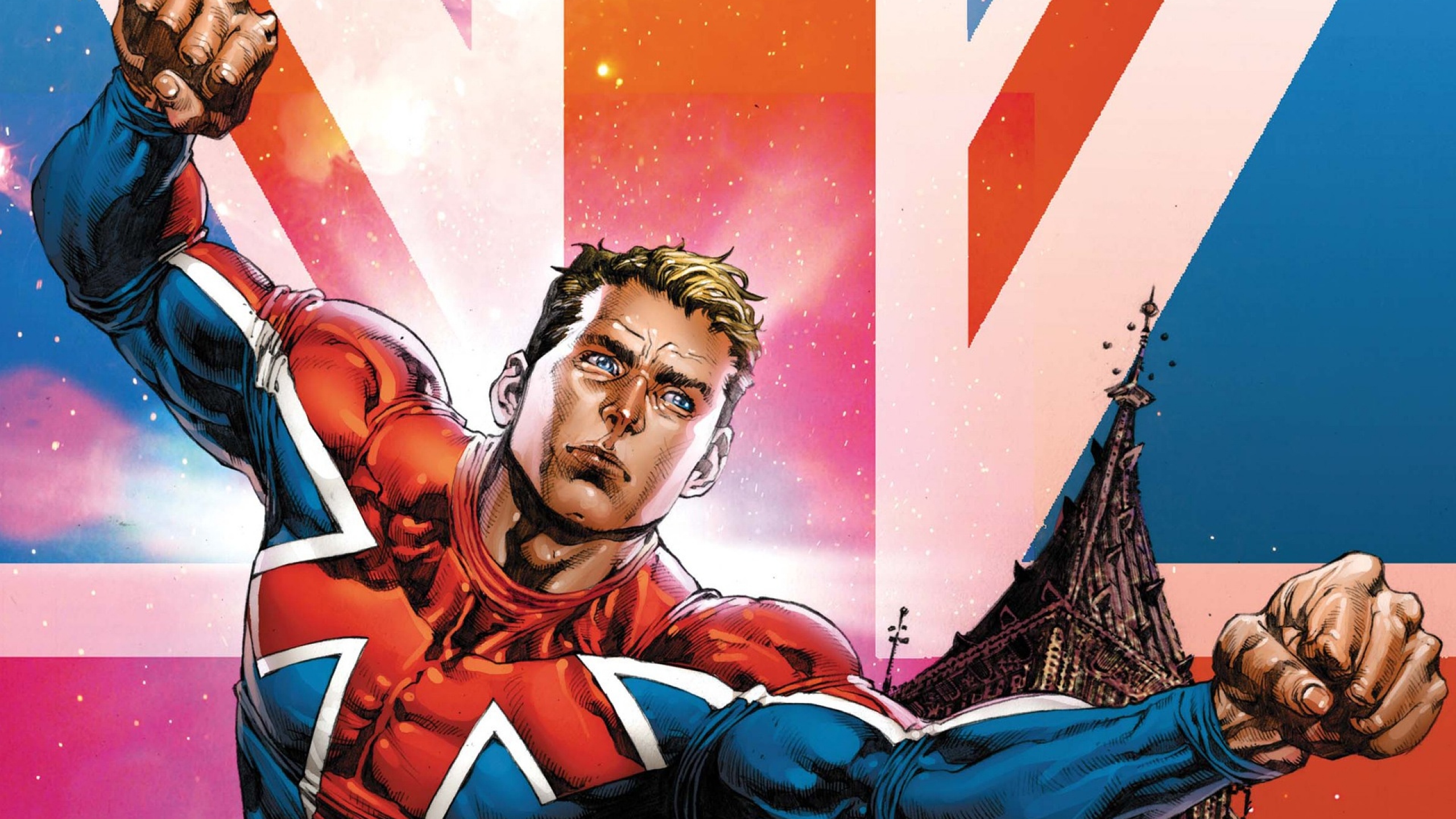 Captain Britain Zoom Comics Exceptional Comic Book Wallpapers