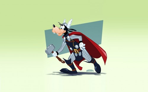 goofy thor