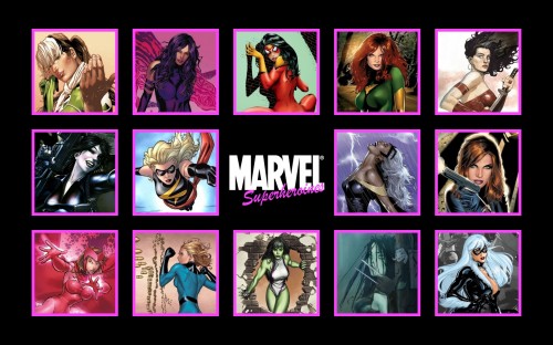 marvel super heroines