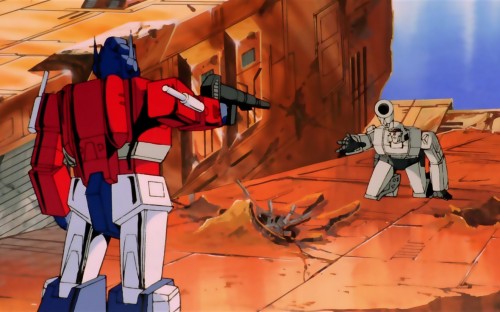 optimus prime vs megatron