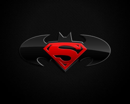 superman and batman logo