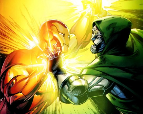 iron man vs dr doom