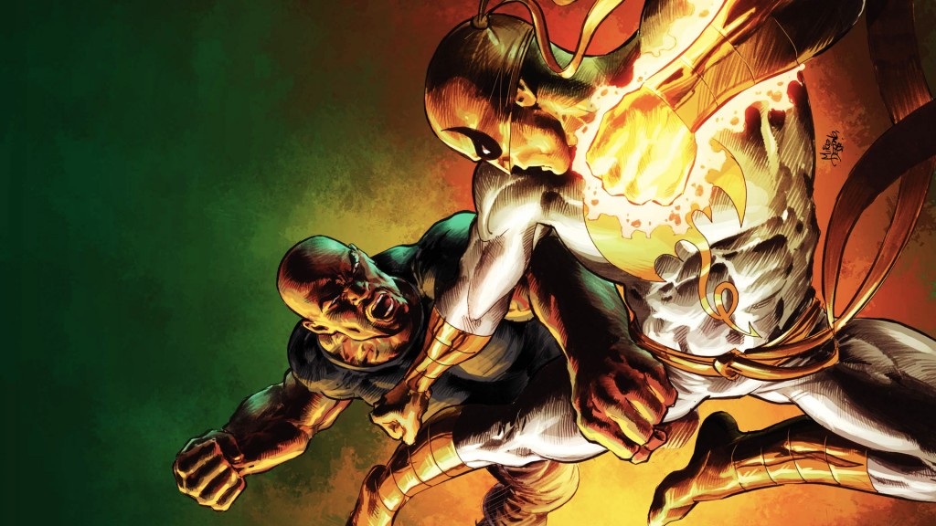 luke cage vs iron fist