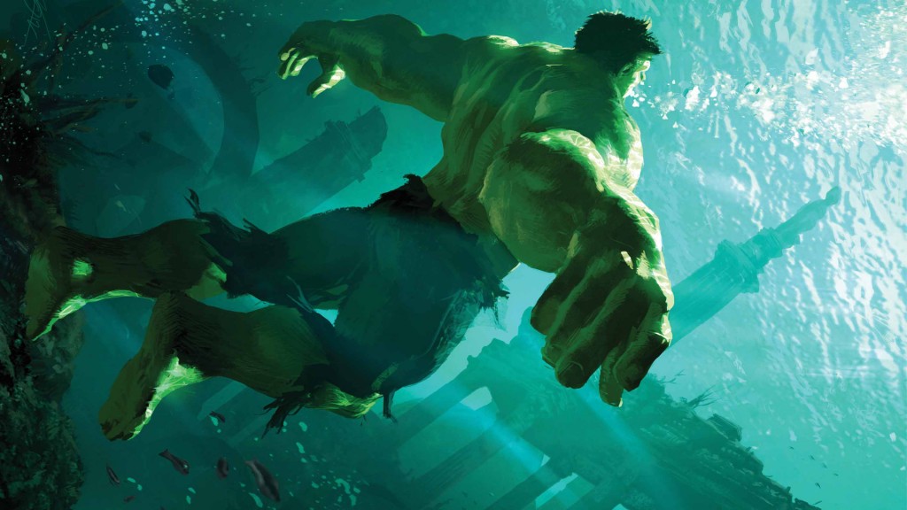 the hulk underwater