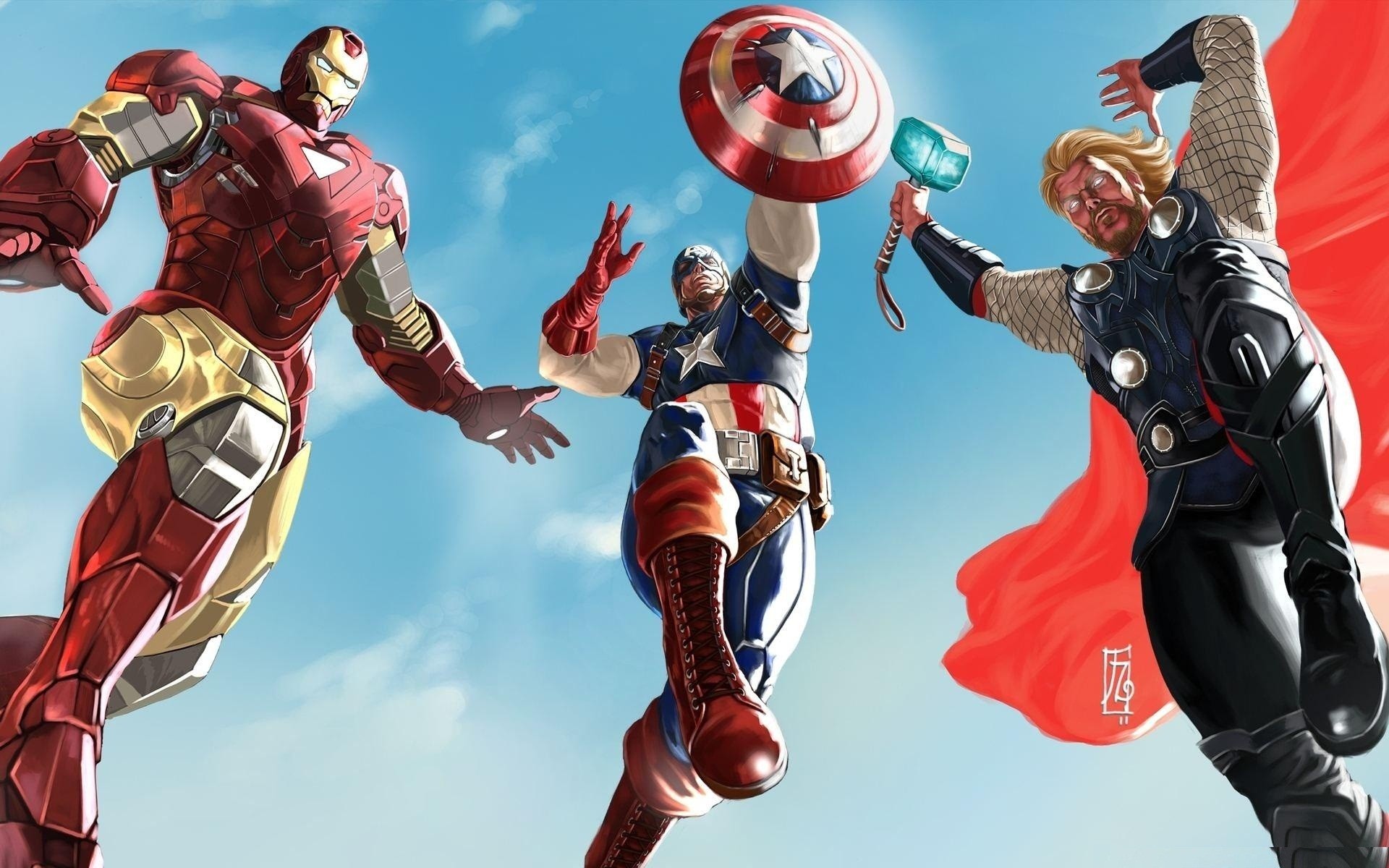 Iron Man, Captain America, Thor – Zoom Comics – Exceptional Comic Book Wallpapers Iron Man, Captain America, Thor – Zoom Comics – Exceptional Comic Book Wallpapers