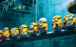 Minions Have Lunch