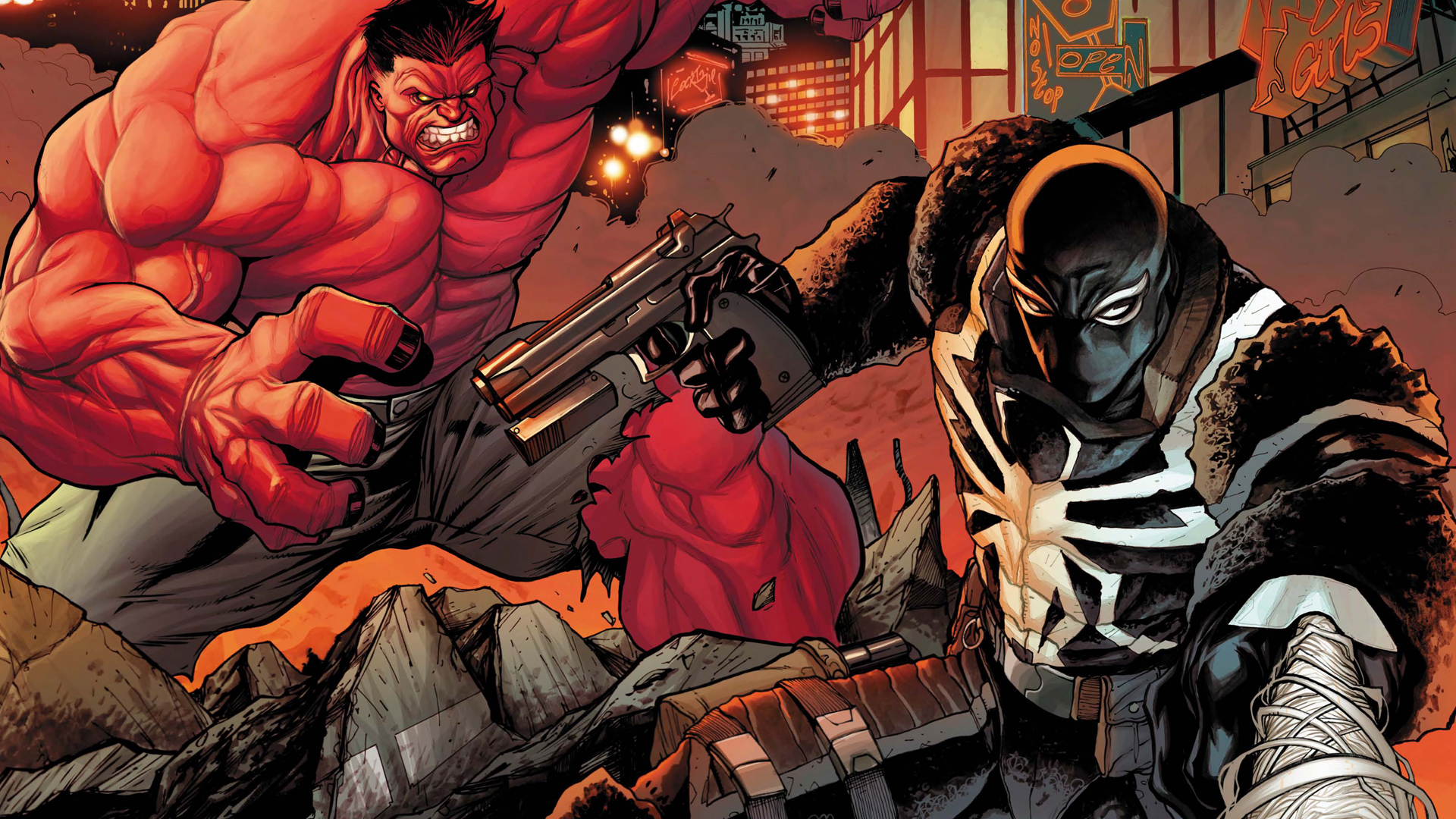 New Venom And Red Hulk Jpg New Venom And Red Hulk Jpg
