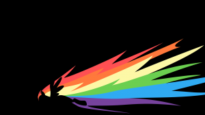 Rainbow Dash shadow