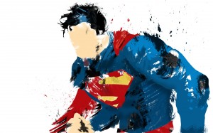 superman water spatter