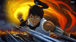 korra looks angry