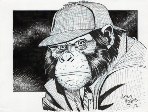 Detective Chimp by art adams