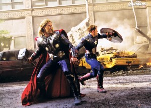 Thor and Captain America