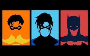 Robin, Nightwing, Batman