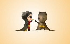 robin and batgirl