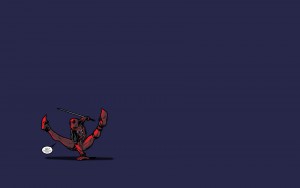 Deadpool Posing