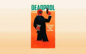 Deadpool’s back wallpaper