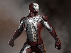 Iron Man suit from a briefcase