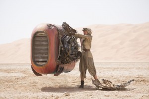 Rey and her speeder