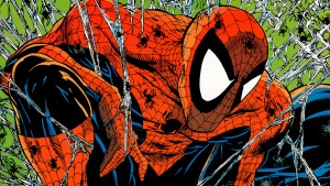 Spider-man number one closeup