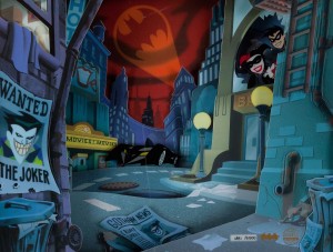 The Animated Batman City