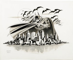 batman over gotham