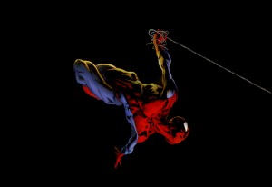 spider-man in motion