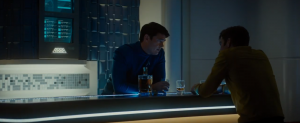 Bones has a drink with Kirk