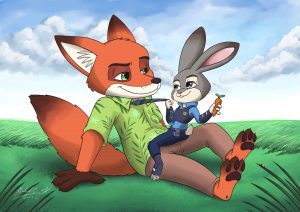 Fox and Bunny