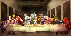 Pokemon last supper