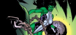 She hulk has a wrecking ball