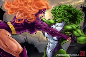 She Hulk Titania Rivals by mikazuki dono