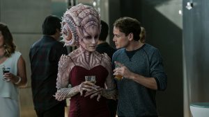 Star Trek Beyond Chekov and alien