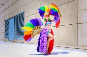 Vegas Rainbow Dash by Cosplay Hazard