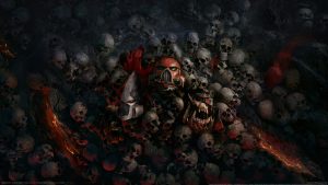 Warhammer 40k – pile of skulls