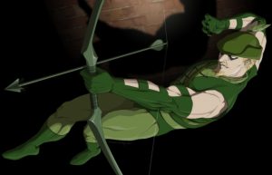 green arrow falling