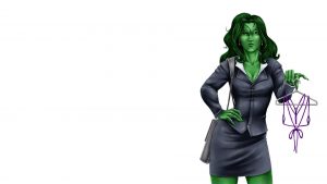 she hulk is a lawyer with a swimsuit