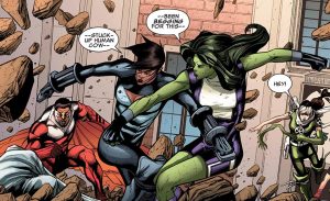 she hulk is a stuck up human cow