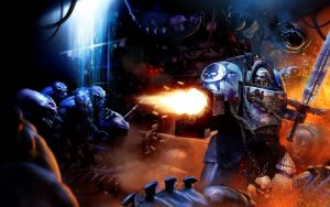 space marine vs xeno filth