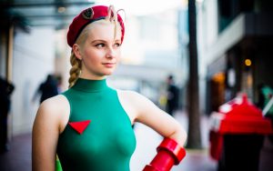 street fighter cosplayer