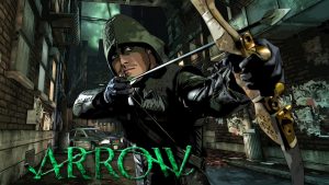 Arrow in a alleyway