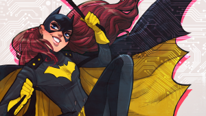 Batgirl has a few ear piercings