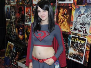 Elizabeth Wither as Red Son cosplay