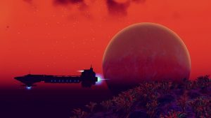 Red Air Spaceship