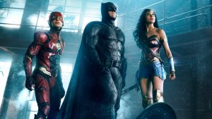 The Flash, Batman and Wonder Woman