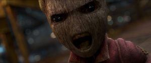 baby groot has a big mouth