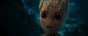 baby groot has pretty eyes