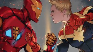 Iron Man vs Captain Marvel