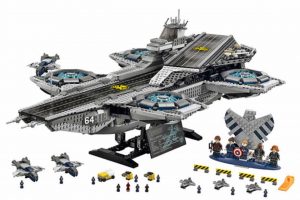 Shield Helicarrier in lego