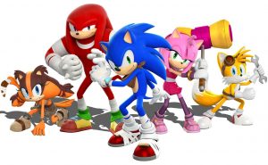 Sonic and his friends