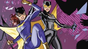 Batgirl and Catwoman